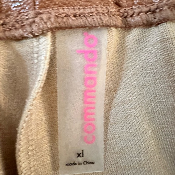 Commando Faux Leather Joggers - Picture 5 of 10